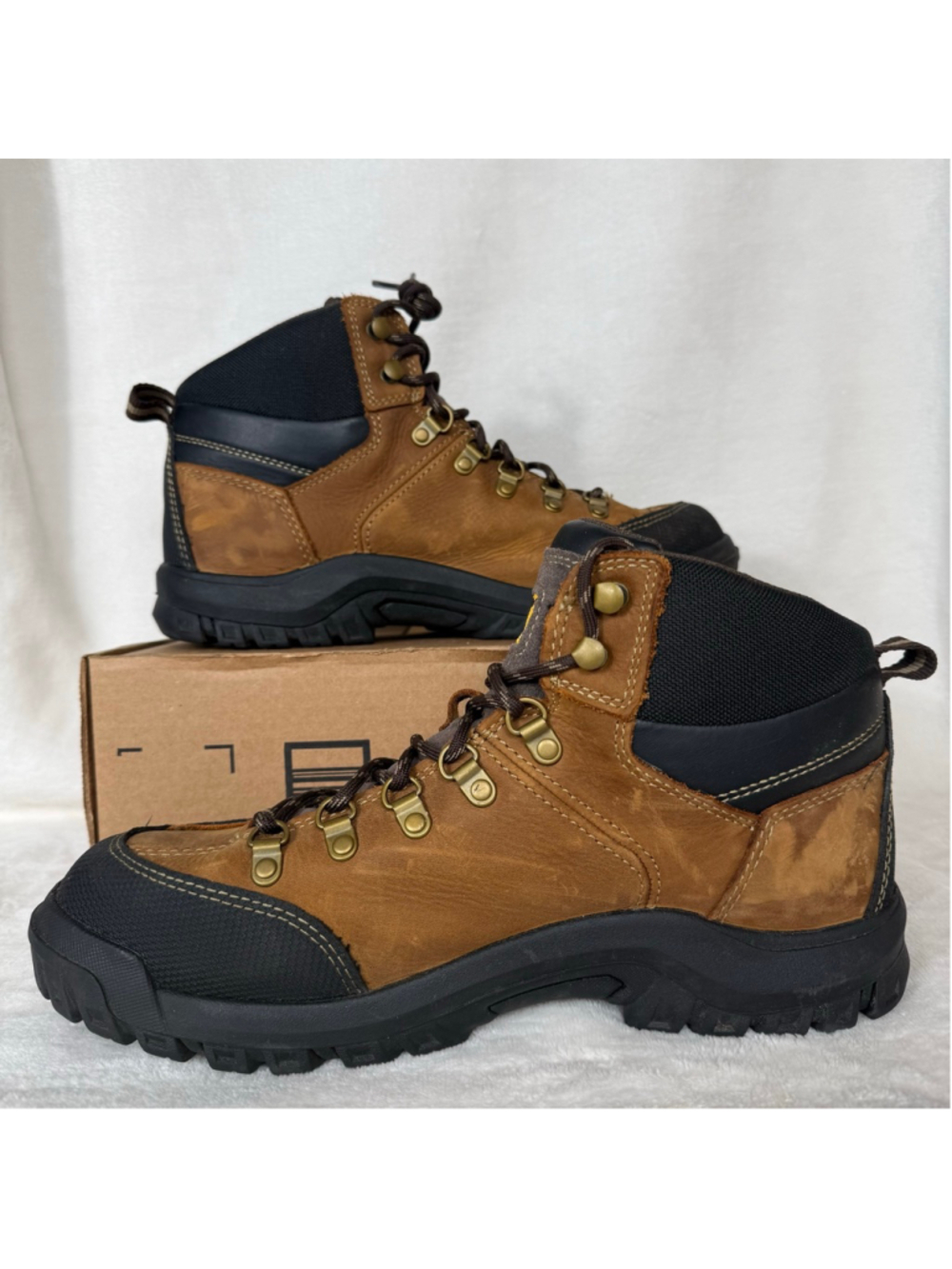 Men's Caterpillar‎ Waterproof Slip Resistant Work Boots P74128 Steel Toe 11.5